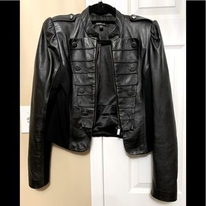 BEBE leather rare jacket